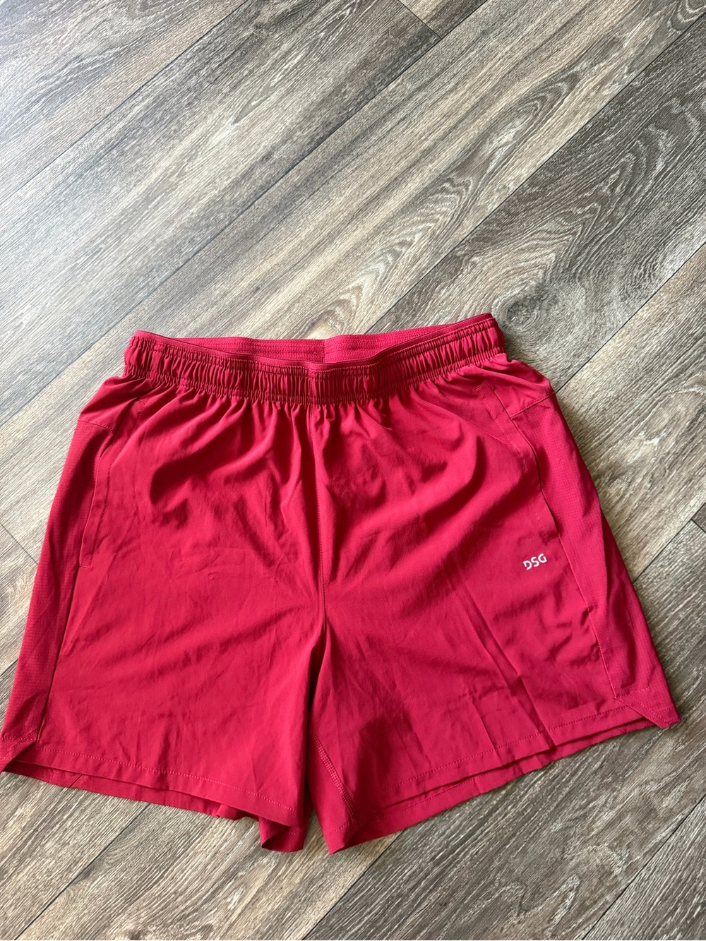 DSG Men's Red Athletic Shorts